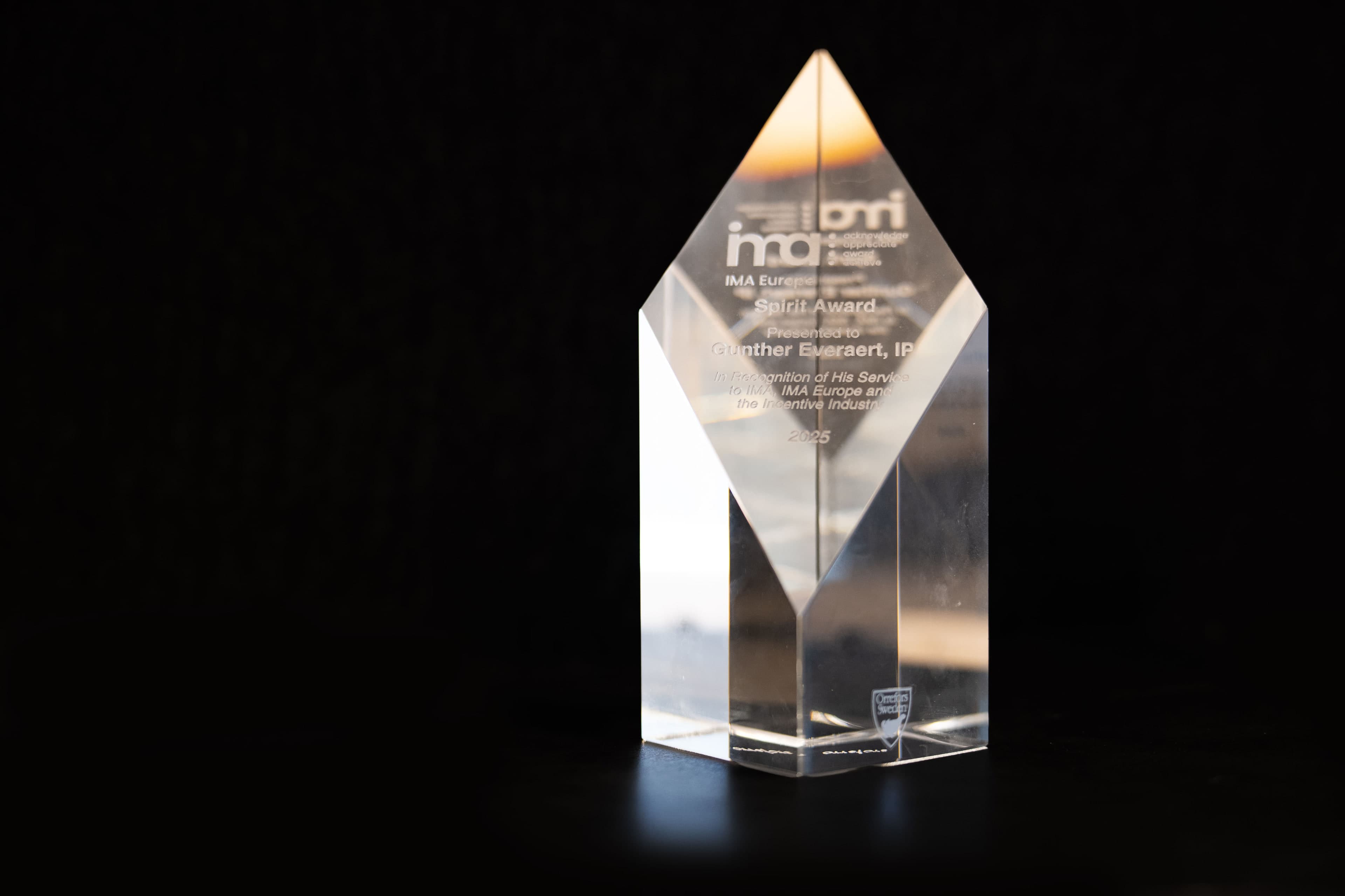 IMA Europe Spirit Award